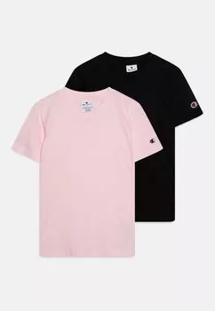 Базовая футболка ICONS CREW NECK UNISEX 2 PACK Champion, розовый