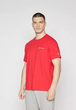 Базовая футболка ICONS CREWNECK SMALL LOGO Champion, цвет red