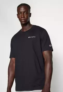 Базовая футболка ICONS CREWNECK SMALL LOGO Champion, черный
