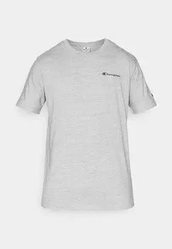 Базовая футболка ICONS CREWNECK SMALL LOGO Champion, серый