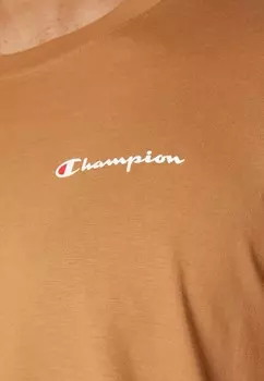 Базовая футболка ICONS CREWNECK SMALL LOGO Champion, коричневый