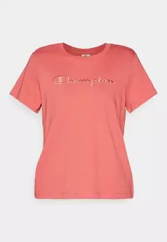 Базовая футболка ICONS CREWNECK TONAL LOGO Champion, темно-красный