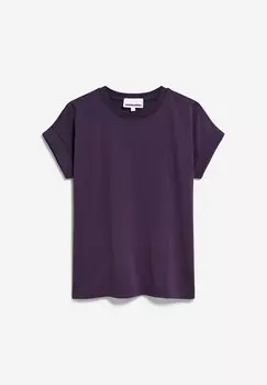 Базовая футболка IDAA LOGO ARMEDANGELS, фиолетовый