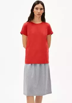 Базовая футболка IDAARA ARMEDANGELS, коралловый