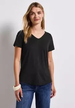 Базовая футболка IN UNIFARBE Street One, черный