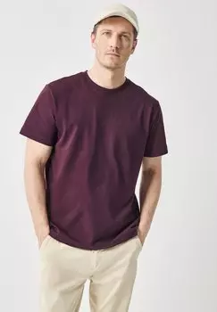 Базовая футболка IN UNIFARBE Street One MEN, темно-красный