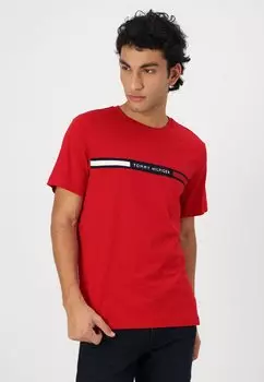 Базовая футболка INSERT TEE Tommy Hilfiger, красный
