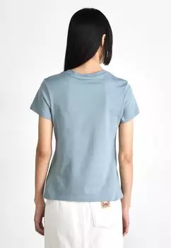 Базовая футболка INSTITUTIONAL GRAPHIC SLIM TEE Calvin Klein Jeans, сине-серый