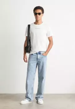 Базовая футболка INSTITUTIONAL REGULAR FIT TEE Calvin Klein Jeans, белый