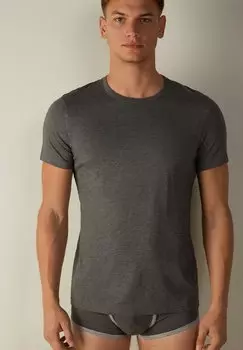 Базовая футболка Intimissimi, темно-серый