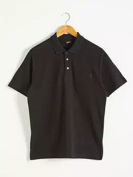 Базовая футболка из пике с короткими рукавами и воротником поло LC Waikiki Basic