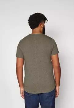 Базовая футболка JASPE C NECK Tommy Hilfiger, темно-зеленый