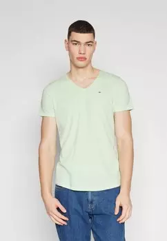 Базовая футболка JASPER Tommy Jeans, светло-зеленый