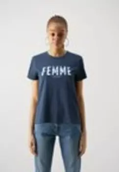 Базовая Футболка JDYMICHIGAN LIFE Jdy, темно-синий