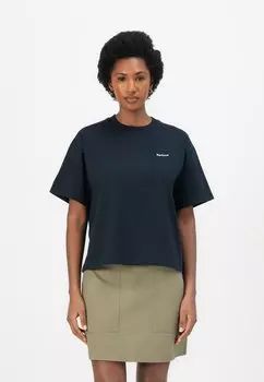 Базовая футболка JEMA Barbour, темно-синий