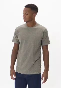 Базовая футболка JERMANE MINI STRIPE Matinique, светло-желтый