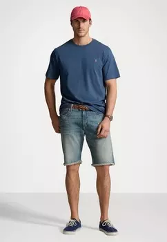 Базовая футболка JERSEY CREWNECK T-SHIRT Ralph Lauren, темно-синий