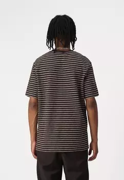 Базовая футболка JESSE Samse Samse, темно-коричневый