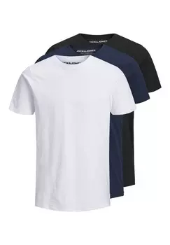 Базовая футболка JJE 3 PACK Jack & Jones, черный