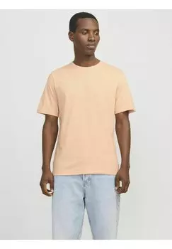 Базовая футболка JJE O-NECK NOOS Jack & Jones, оранжевый