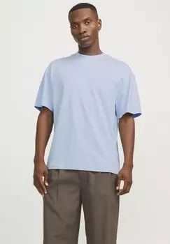 Базовая футболка JJEBRADLEY O-NECK Jack & Jones, светло-голубой