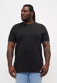 Базовая футболка JJECHARGE TEE O NECK Jack & Jones, черный