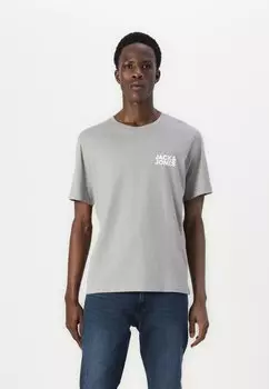 Базовая футболка JJECORP LOGO TEE O NECK Jack & Jones, серый