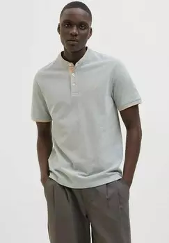 Базовая футболка JJEPAULOS MAO NOOS Jack & Jones, цвет Hellgrn
