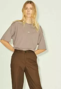 Базовая футболка женская JJXX, бежевый