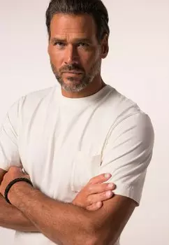 Базовая футболка JP1880, белый