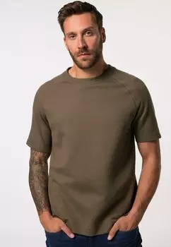 Базовая футболка JP1880, коричневый