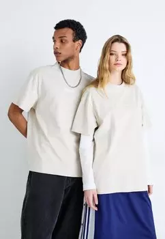 Базовая футболка JPRBLAHARVEY WISDOM TEE CREW NECK UNISEX Jack & Jones, крем