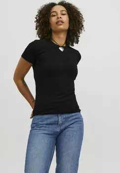 Базовая футболка JXGIGI TEE JJXX, черный