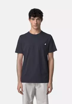Базовая футболка K-Way, темно-синий