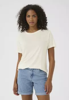 Базовая футболка KAMARIA Kaffe, белый