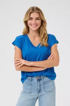 Базовая футболка KAMIRANDA Kaffe, синий