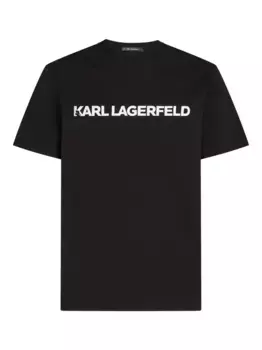 Базовая футболка KARL LAGERFELD, черный