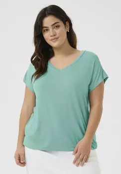 Базовая футболка KCJENA Kaffe Curve, цвет Teal