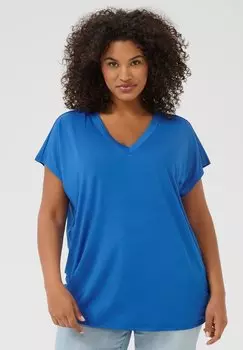 Базовая футболка KCMIRINDA Kaffe Curve, синий