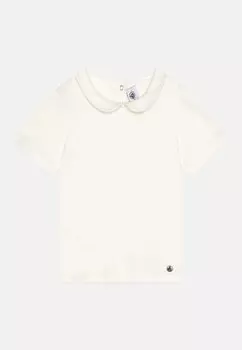 Базовая футболка Kids Tee Mechi Unisex Petit Bateau, цвет marshmallow
