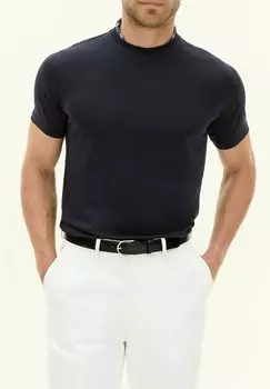 Базовая футболка KIM Oscar Jacobson, темно-синий