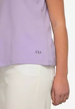 Базовая футболка KLEINER KNOTEN V-AUSSCHNITT HALBARM LAURASN, сирень