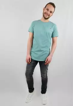 Базовая футболка KOMPASSQUALLE SMALL CircleStances, синий