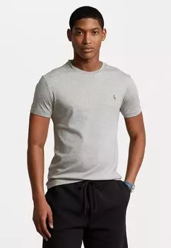 Базовая футболка КОРОТКИЙ РУКАВ Polo Ralph Lauren, Andover Heather