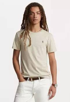 Базовая футболка КОРОТКИЙ РУКАВ Polo Ralph Lauren, экспедиционная дюна