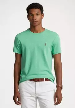 Базовая футболка КОРОТКИЙ РУКАВ Polo Ralph Lauren, курортный зеленый вереск