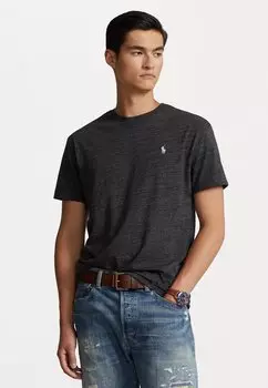 Базовая футболка КОРОТКИЙ РУКАВ Polo Ralph Lauren, меланжевый вереск