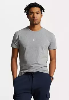 Базовая футболка КОРОТКИЙ РУКАВ Polo Ralph Lauren, стальной вереск