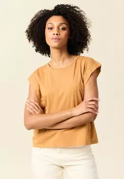 Базовая футболка KURZARM BONOBO Jeans, цвет Camel