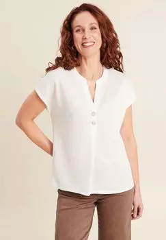 Базовая футболка KURZARM Breal, молочный